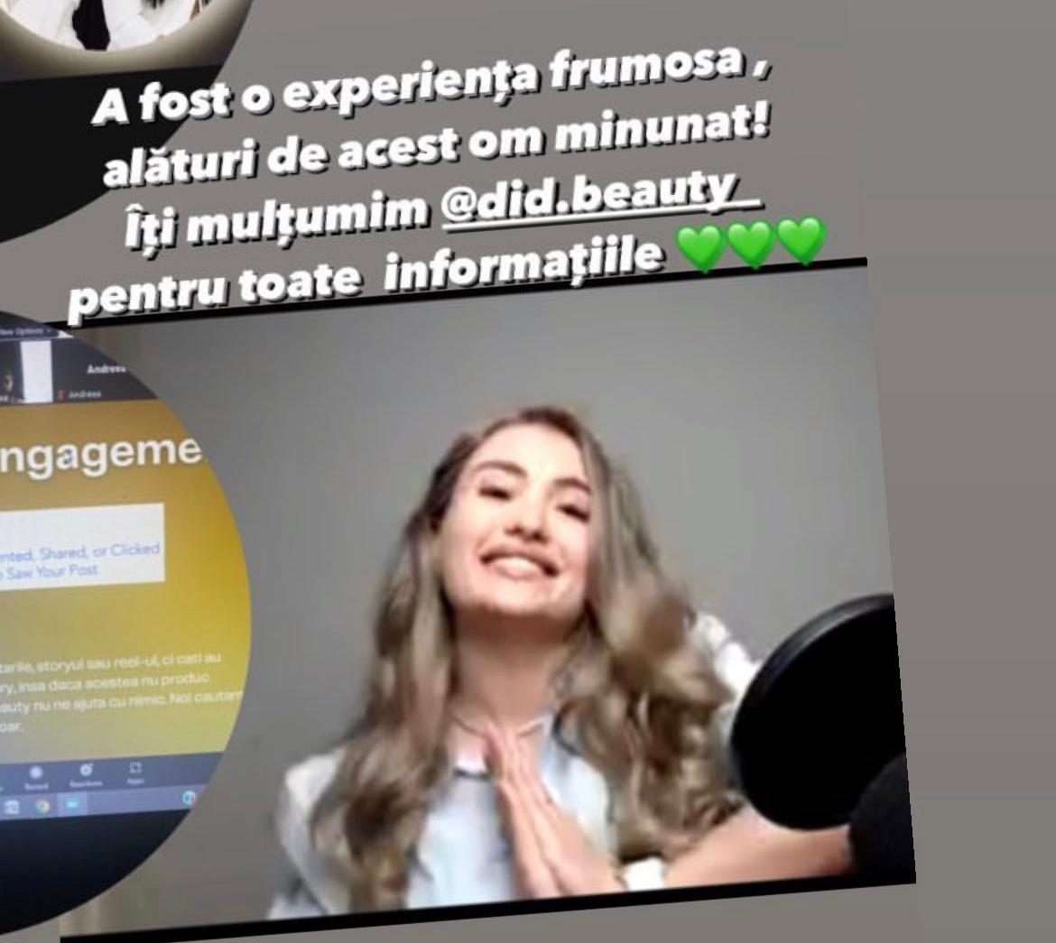 Webinar Digital Beauty Ediția 1 Înregistrare